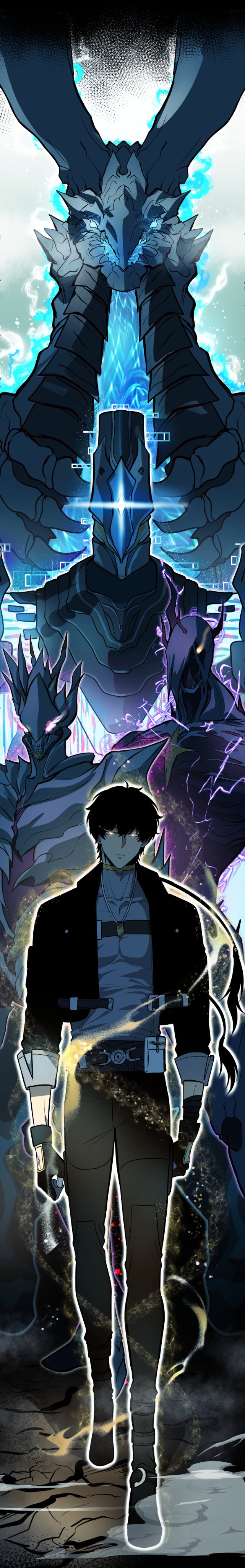 1boy, 4others, absurdres, black_jacket, closed_mouth, crownless_(wuthering_waves), fallacy_of_no_return, fingerless_gloves