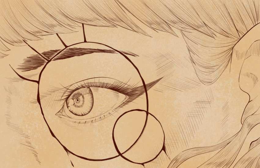 1girl, absurdres, artsyantatee, close-up, commentary, english_commentary, eye_focus, eyelashes