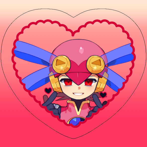 1boy, close-up, double_soul_(mega_man), heart, helmet, mega_man_(series), mega_man_battle_network_(series), megaman.exe