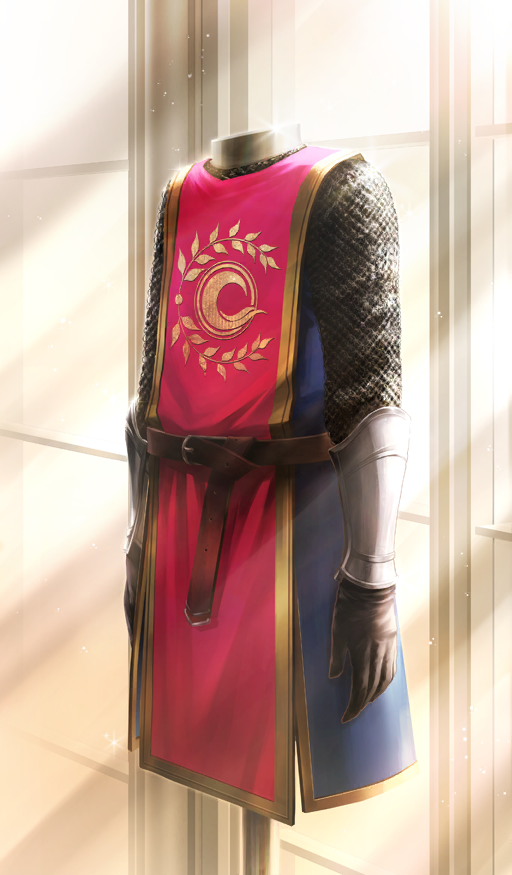 arm_guards, armor, belt, binsuke, black_gloves, brown_belt, chainmail, chaldea_logo