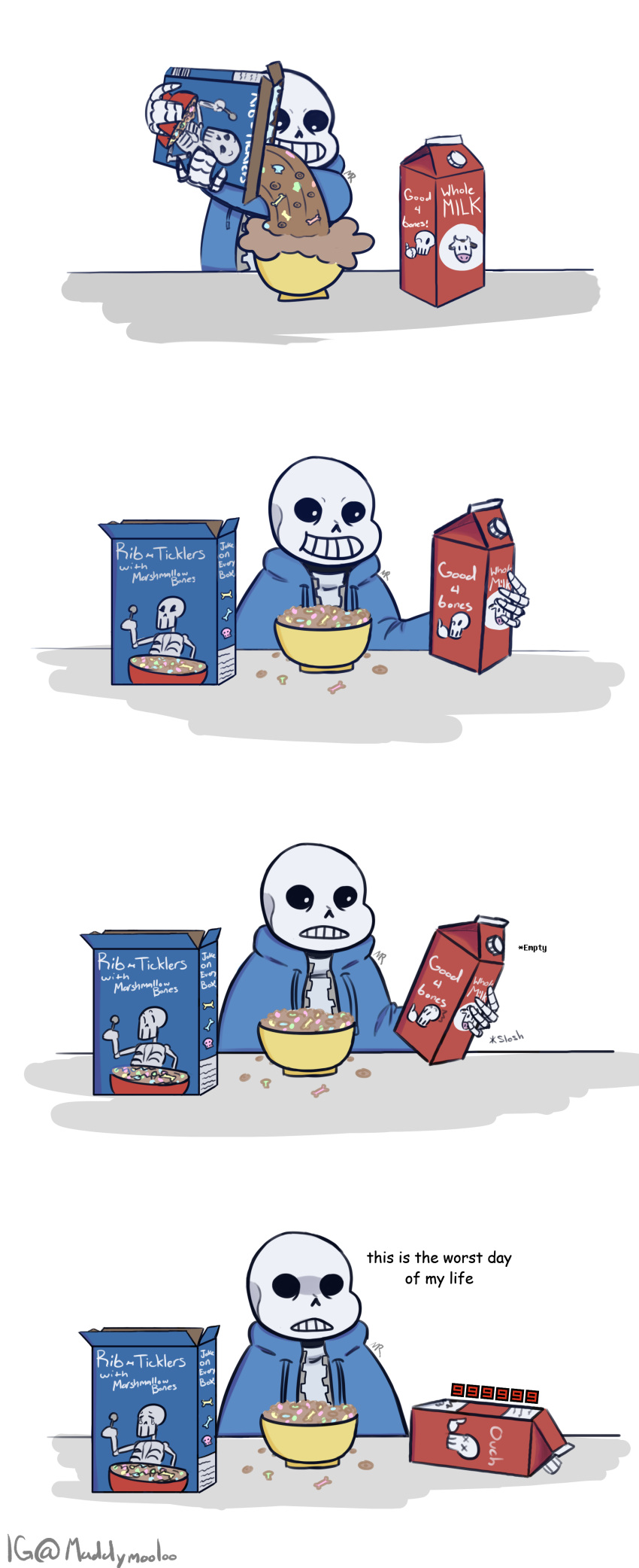 1boy, 2023, 2d, 4koma, artist_name, blue_jacket, bowl, cereal