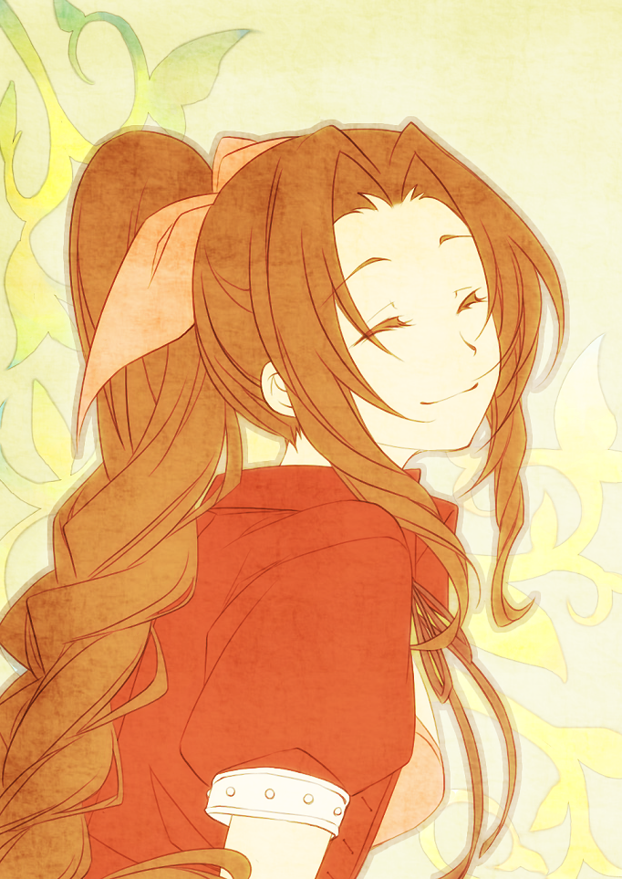 bolero, braid, brindiamo, brown_hair, choker, closed_eyes, cropped_jacket, eyes_closed