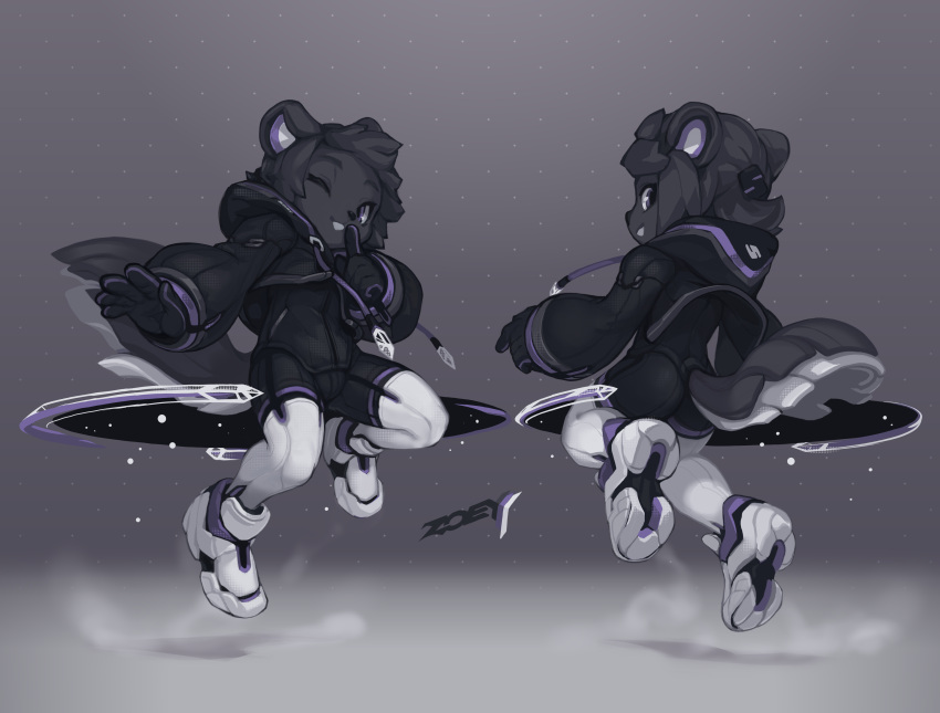 1boy, 2022, absurdres, bike_shorts, black_bodysuit, black_fur, black_gloves, black_hair