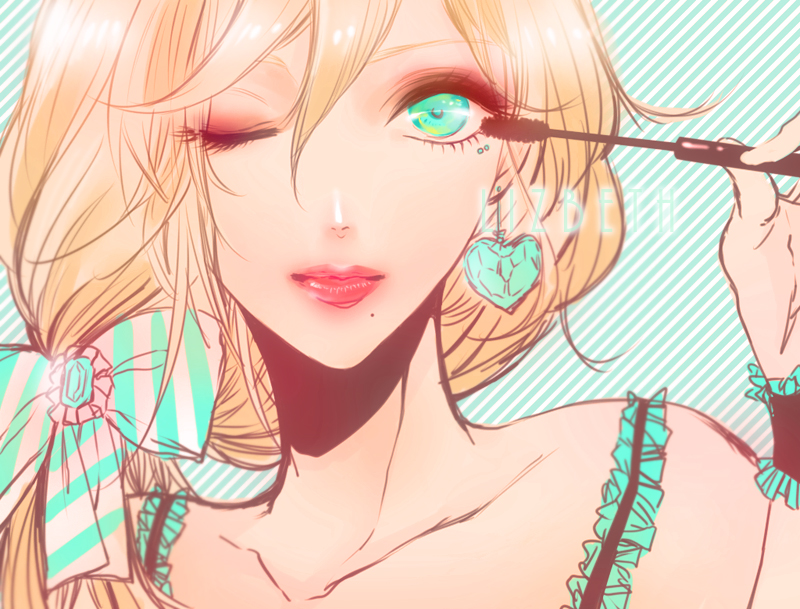butters, copyright_request, crossdressing, crossdressinging, earrings, face, jewelry, lips