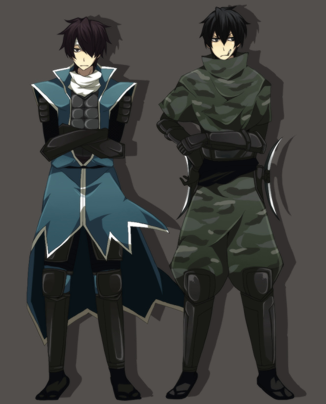 black_hair, cigarette, cosplay, date_masamune, eyepatch, gintama, hijikata_toshiro, hijikata_toushirou