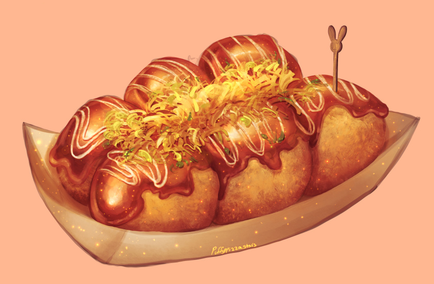 absurdres, bonito_flakes, brown_background, food, food_focus, highres, no_humans, original