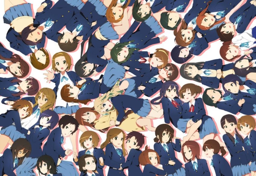 absolutely_everyone, akiyama_mio, annotated, bad_id, character_request, chikada_haruko, circle_formation, endou_michiko