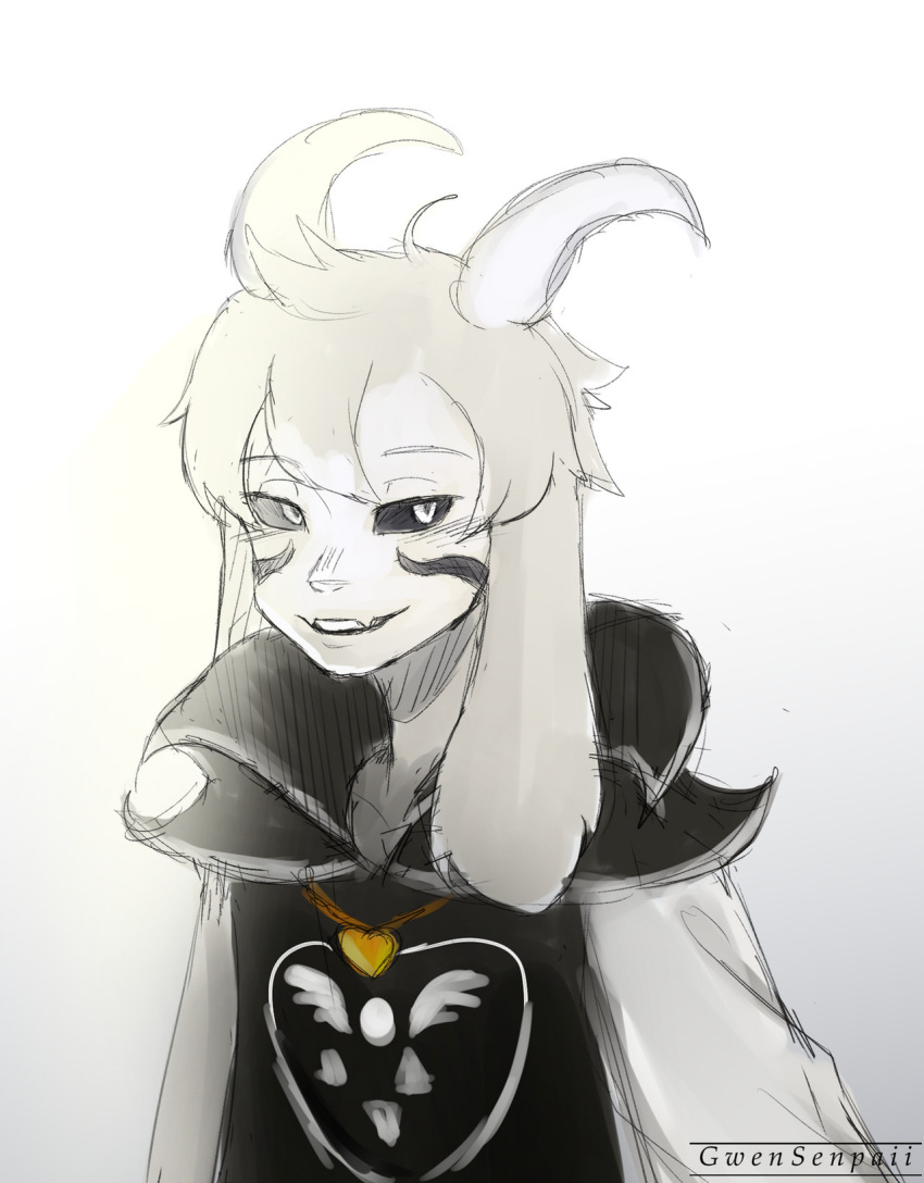 1boy, 2022, 2d, anthro, artist_name, asriel_dreemurr, asriel_dreemurr_(god_of_hyperdeath), black_sclera
