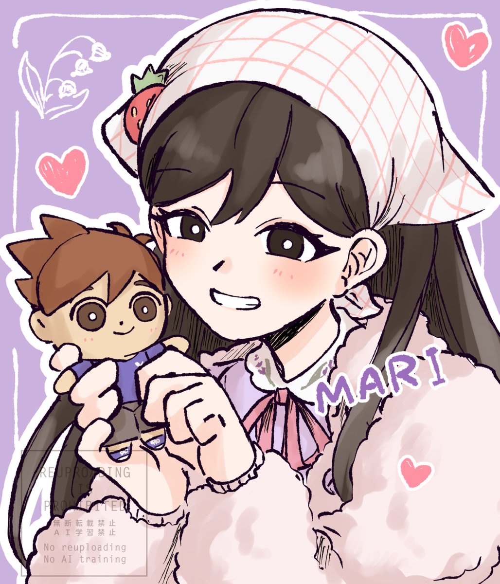 1boy, black_eyes, black_hair, blush, bright_pupils, character_doll, character_name, grin