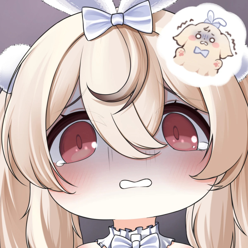 1girl, azur_lane, dog, long_hair, quancy, scared, twintails, z9_(azur_lane)