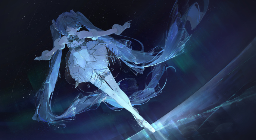 aurora, ballet, ballet_slippers, bell, chinese_commentary, closed_eyes, closed_mouth, commentary_request