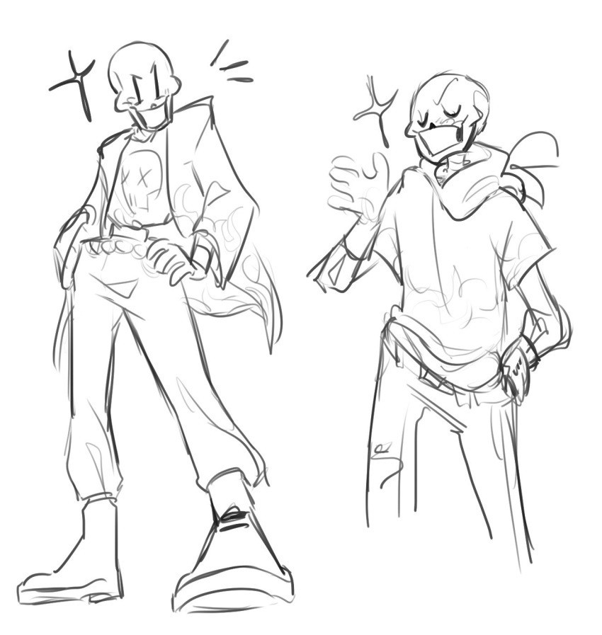 1boy, 2023, 2d, alternate_costume, closed_eyes, cropped_legs, dapperisbluenow, digital_media