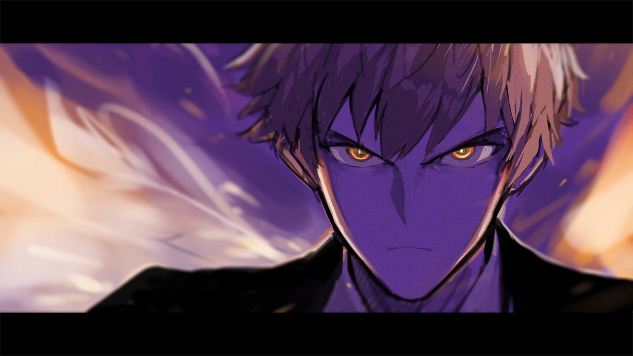 1boy, black_coat, blonde_hair, closed_mouth, coat, collared_shirt, letterboxed, male_focus