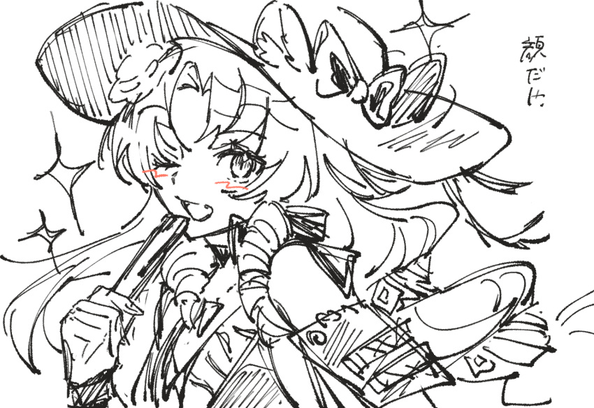 1girl, animal_ears, arknights, blush, bow, cat_ears, chickenuma_0, commentary_request