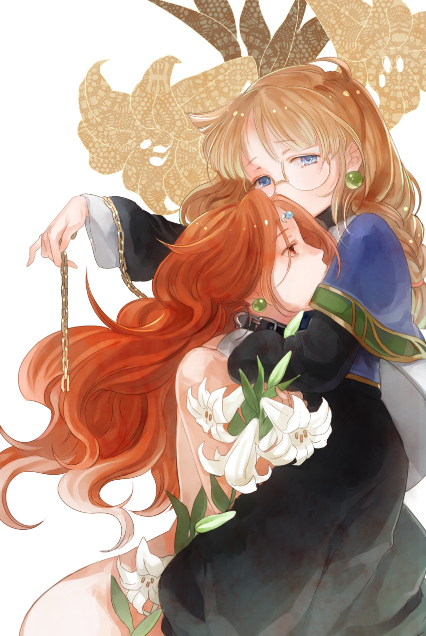 alice_soft, alicesoft, blue_eyes, brown_hair, cafe_artful, chain, chains, eternal_heroes