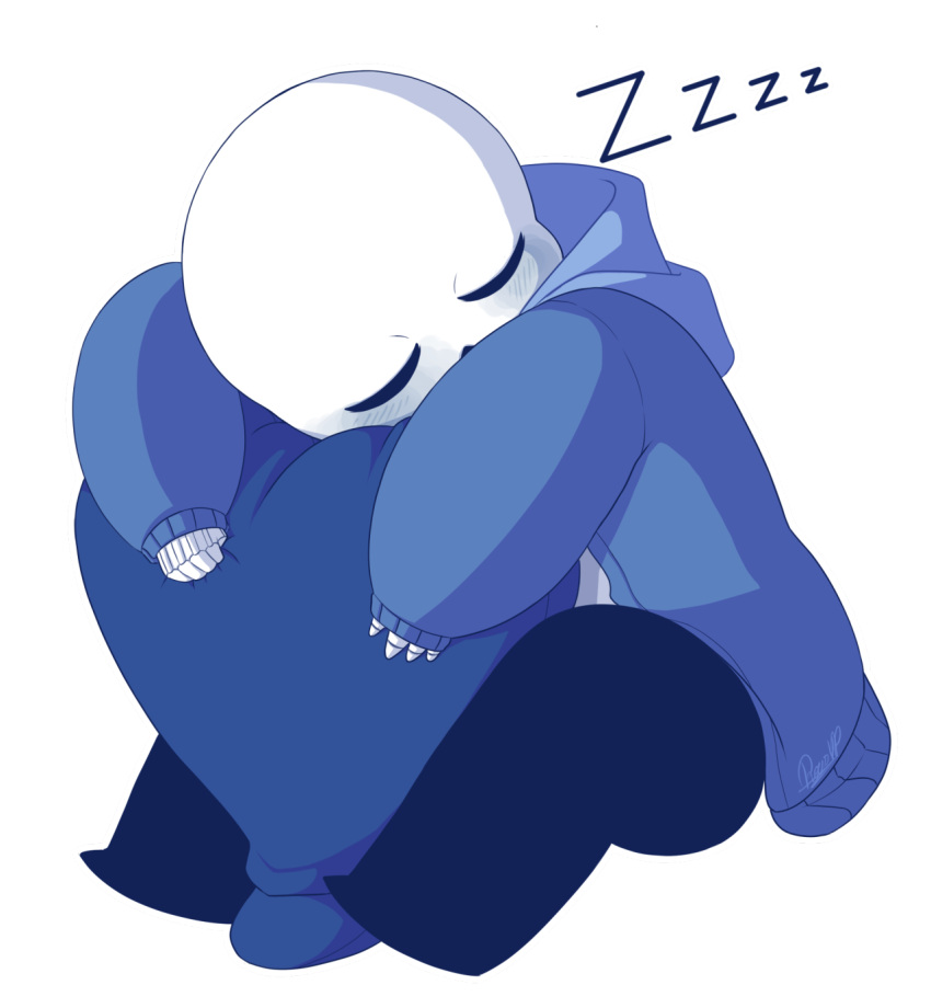 1boy, 2016, 2d, black_pants, blue_jacket, closed_eyes, commentary, cute
