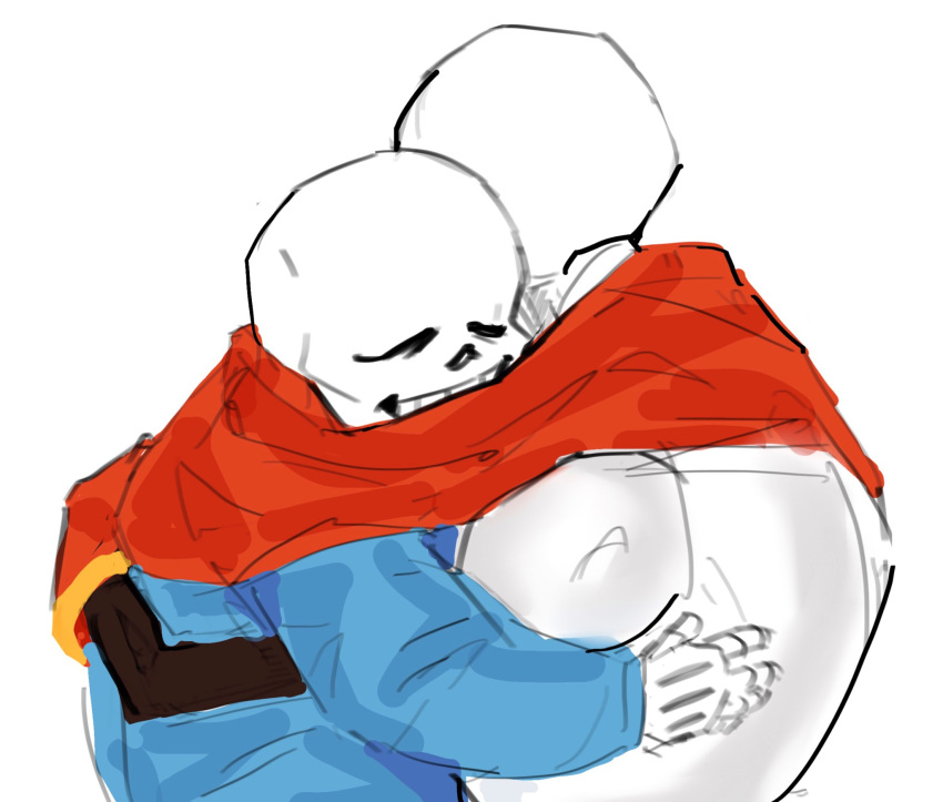 2021, 2boys, 2d, armor, blue_jacket, brothers, closed_eyes, digital_media