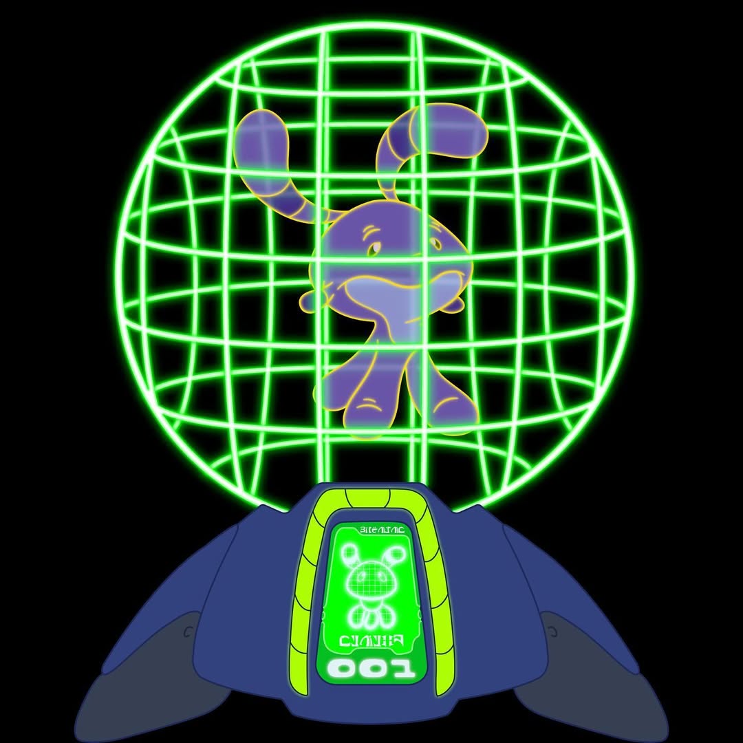 alien, antennae, black_eyes, computer, cousins, creature, genetic_beast, leroy_&amp;_stitch