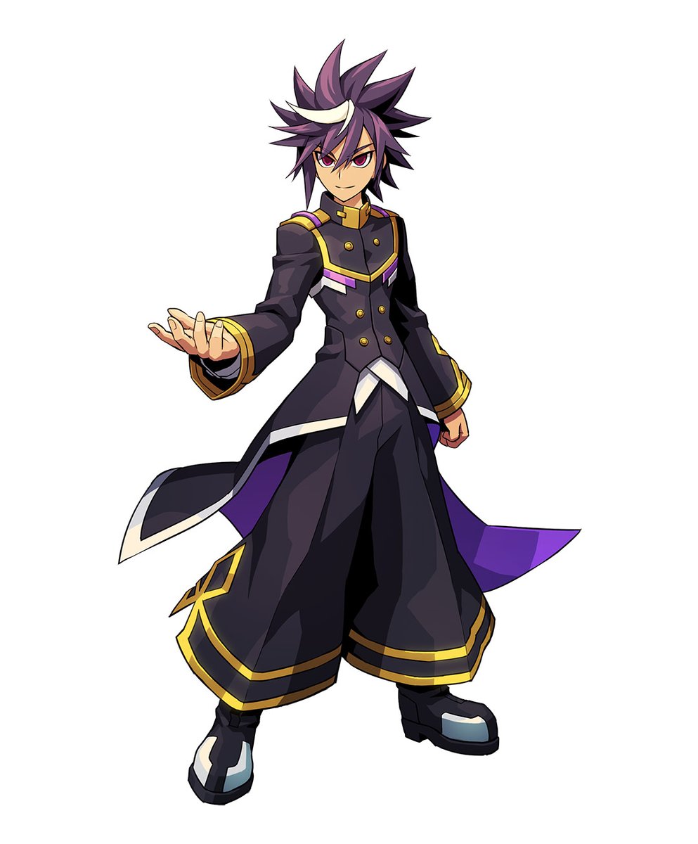 1boy, azure_striker_gunvolt, azure_striker_gunvolt_1, black_coat, black_pants, coat, full_body, highres