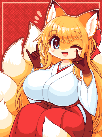 1girl, :3, animal_ear_fluff, animal_ears, blue_eyes, blush, breasts, commentary_request