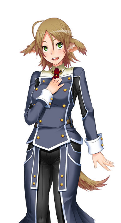 animal_ears, captive_market, da_hootch, green_eyes, lilith-soft, military, military_uniform, necktie