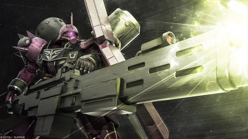 absurdres, artist_request, backpack, bag, beam_cannon, cable, copyright_logo, energy