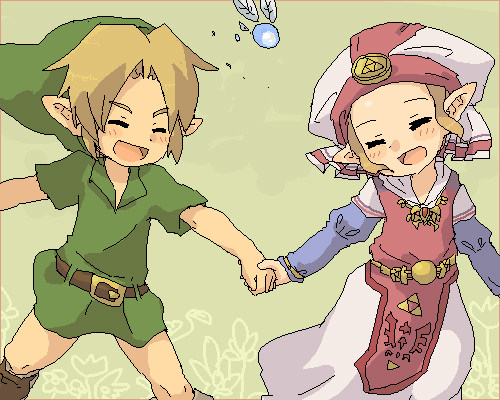 fairy, hat, link, lowres, navi, nintendo, ocarina_of_time, oekaki