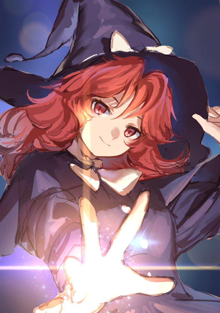 1girl, absurdres, alternate_eye_color, alternate_hair_color, black_capelet, black_dress, bow, bowtie