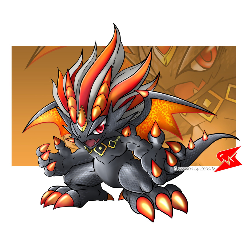 crossover, digifake, digimon, digimon_(creature), yu-gi-oh!, zehartz