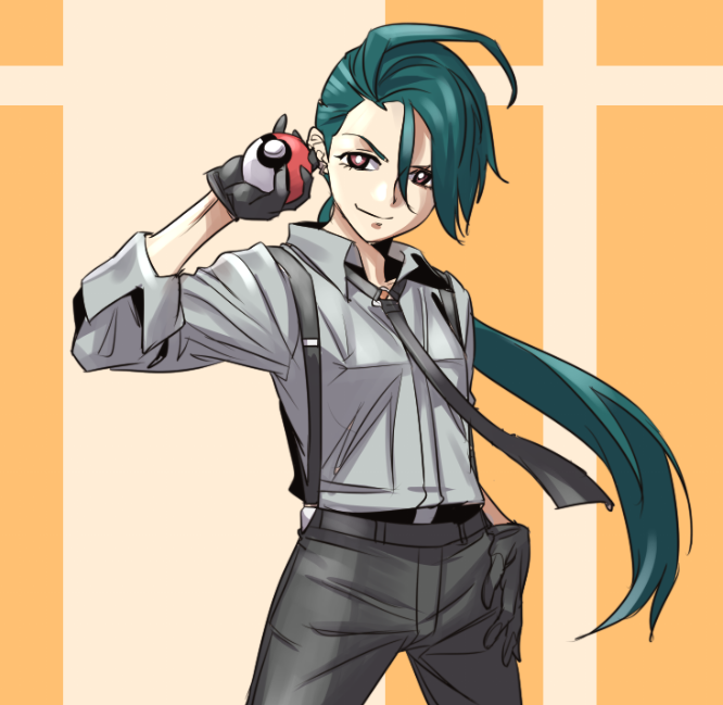 1girl, ahoge, androgynous, bright_pupils, closed_mouth, collared_shirt, commentary_request, cowboy_shot