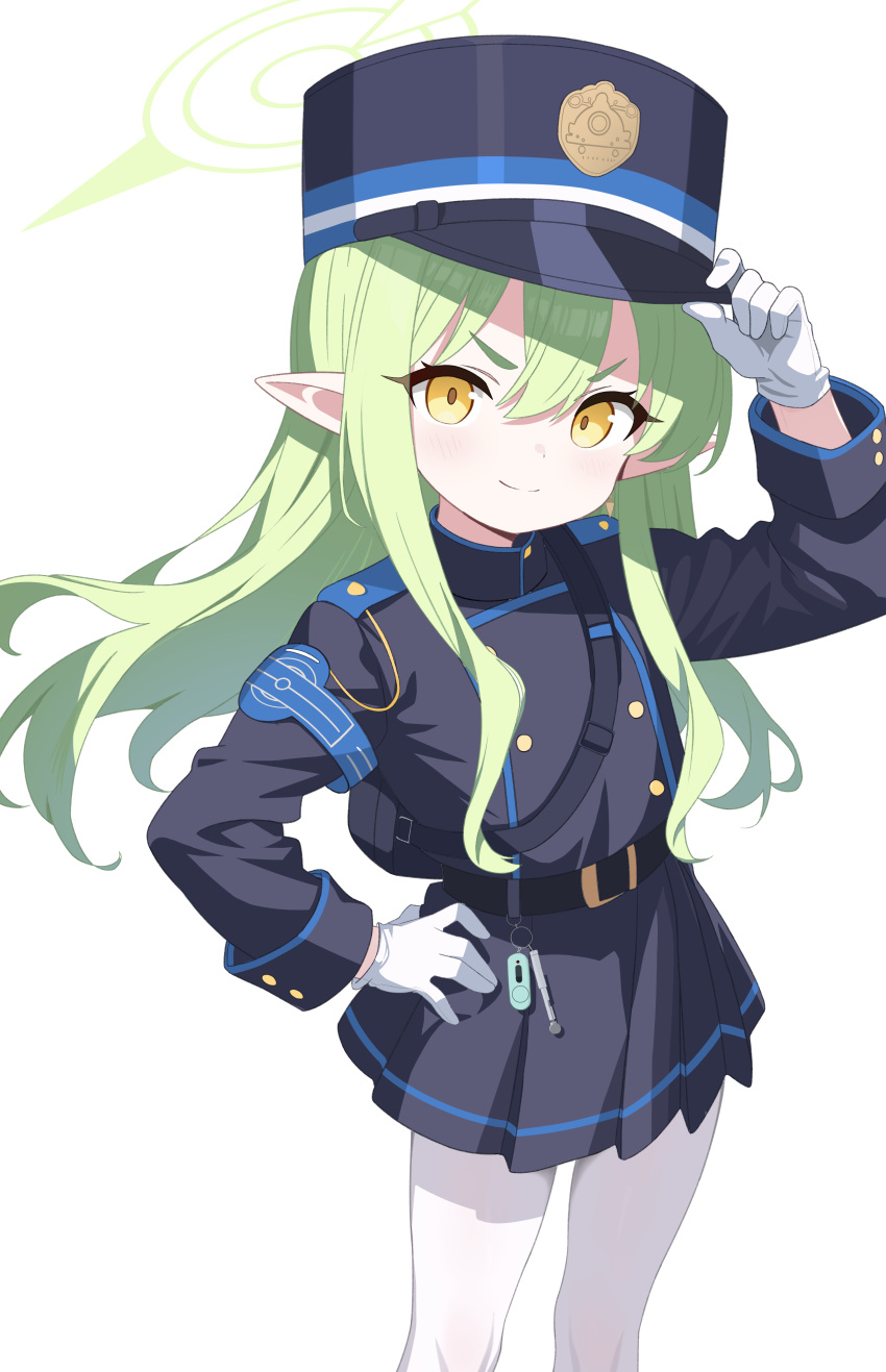 >:), 1girl, absurdres, armband, backpack, bag, belt, black_bag