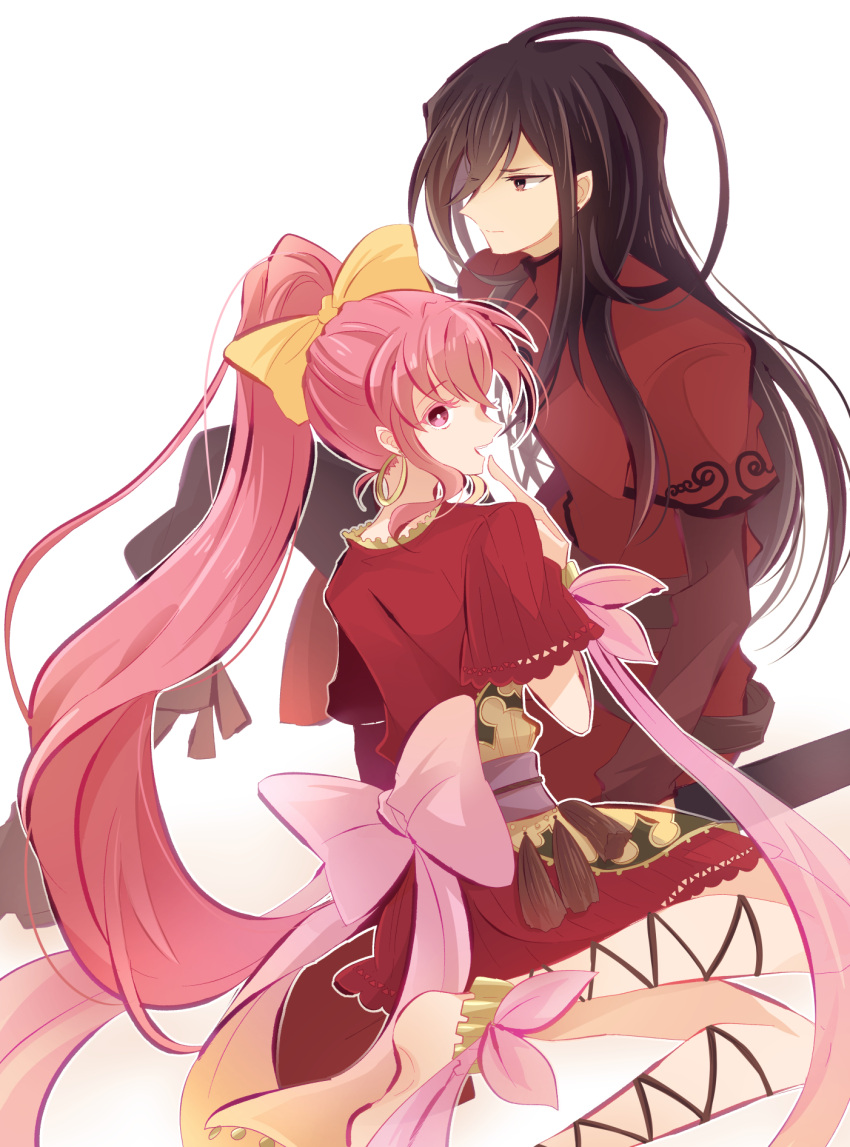 1boy, black_hair, dancer, fire_emblem, fire_emblem:_new_mystery_of_the_emblem, fire_emblem:_shadow_dragon, high_ponytail, highres