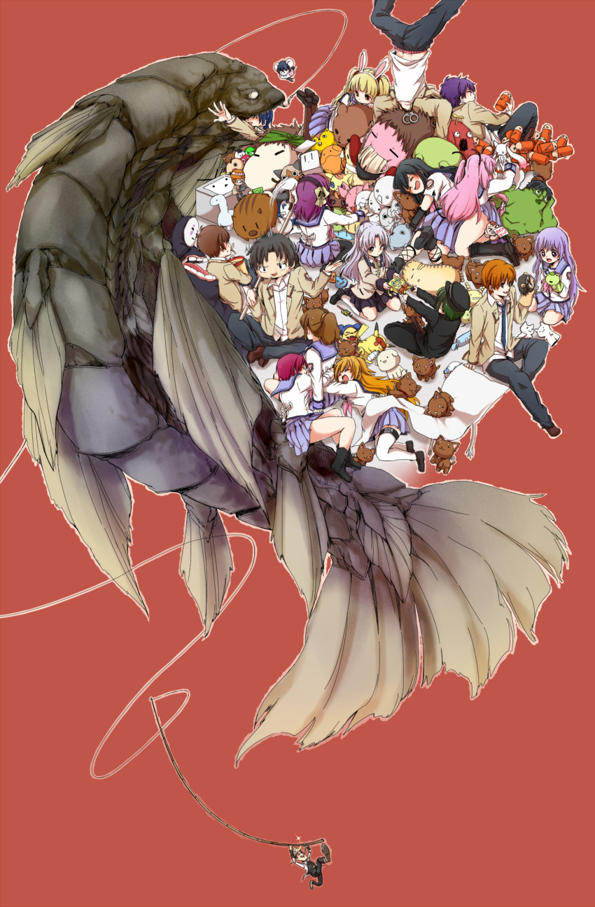 air, angel_beats!, animal, annotation_request, blazer, bokurano, botan, cat