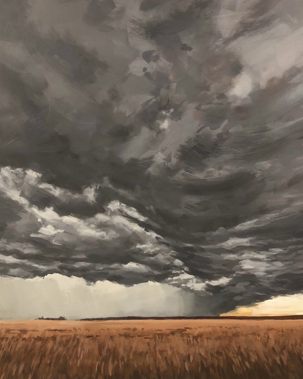 clouds, commentary, english_commentary, field, grey_sky, highres, horizon, jimmusilpainter