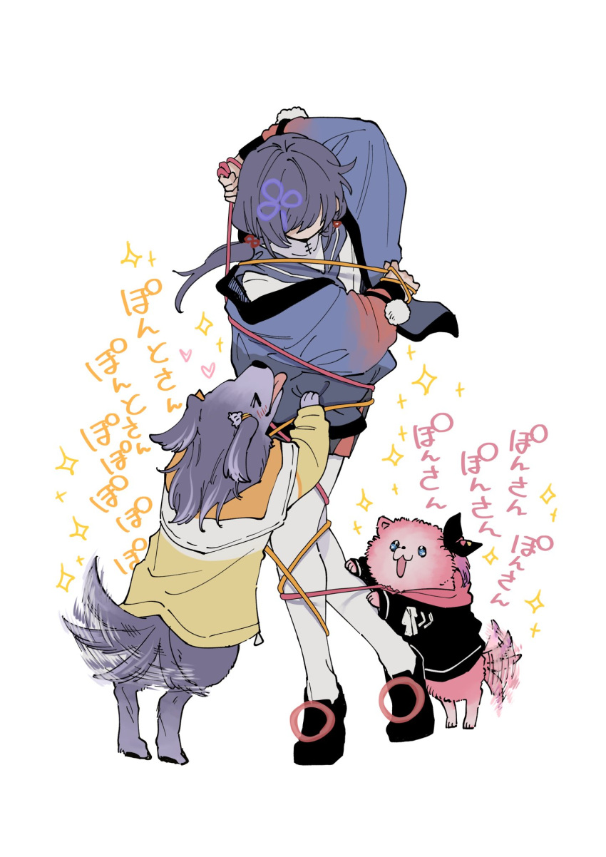 >_<, 1girl, :3, animal, animalization, arm_behind_head, arm_up, black_bow