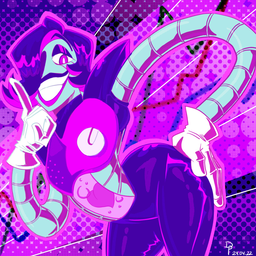 1boy, 2021, 2d, bent_over, black_hair, dated, digital_media, dragonpaint