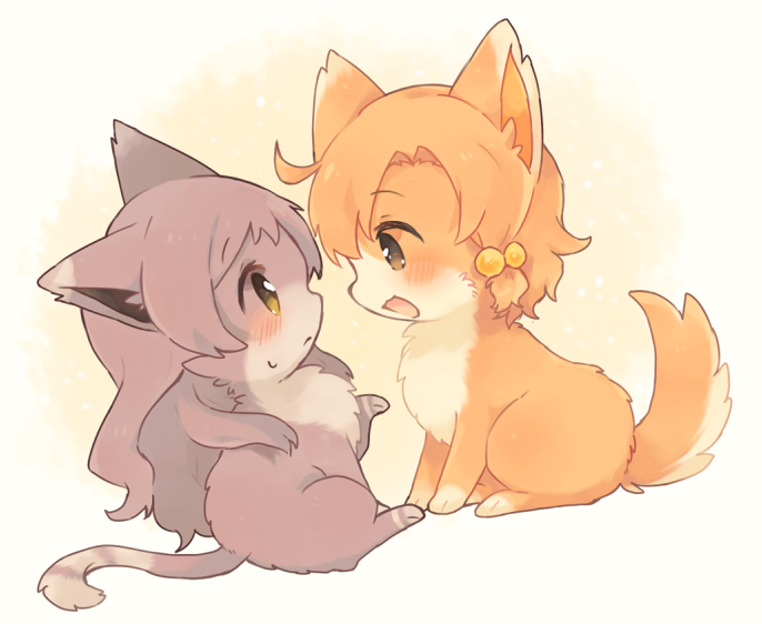ahoge, animal, animal_focus, animalization, blush, brown_eyes, brown_fur, brown_hair