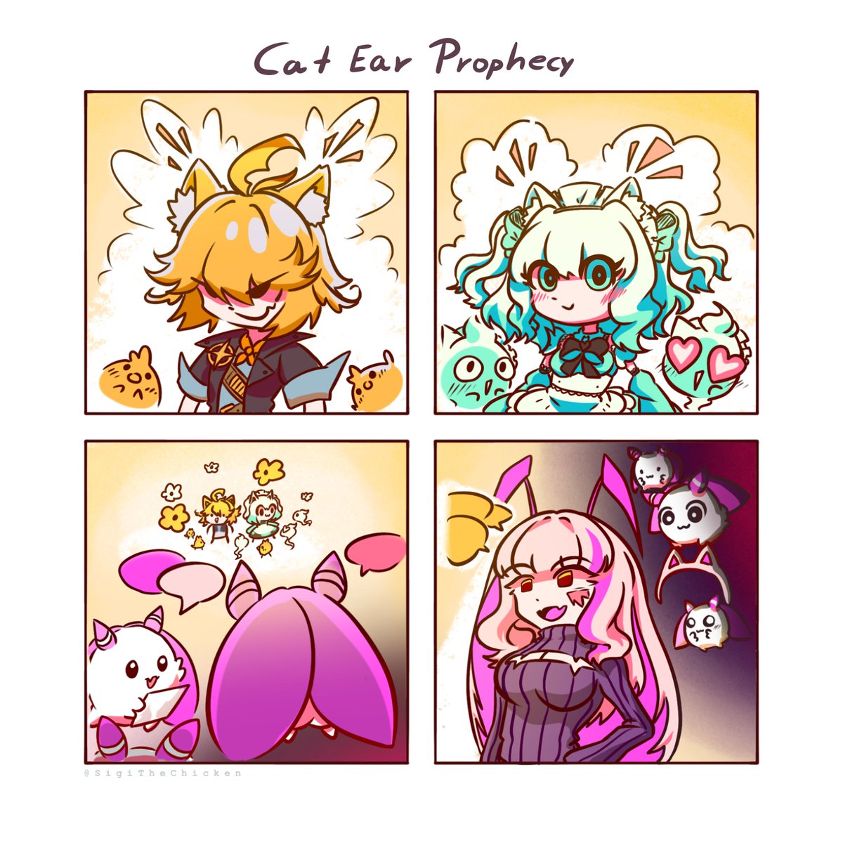 ahoge, animal_ears, antenna_hair, arthropod_girl, black_jacket, blonde_hair, blue_eyes, cat_ears