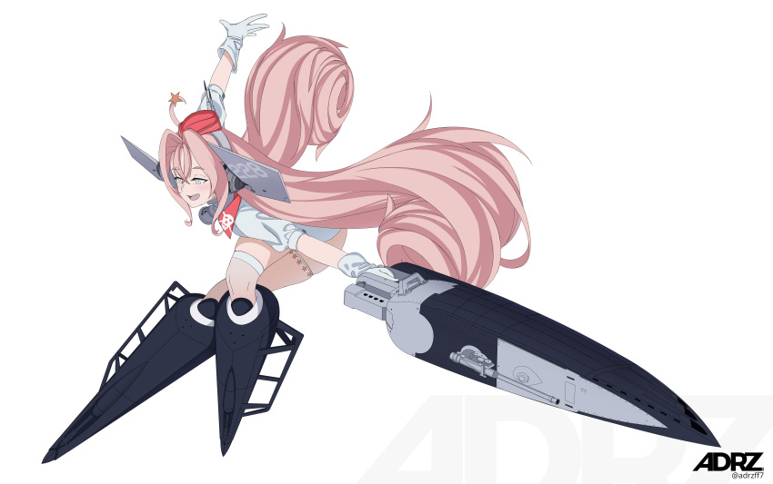 1girl, absurdres, adrzff7, artist_name, ballet_boots, bell, coat, drum_(kancolle)