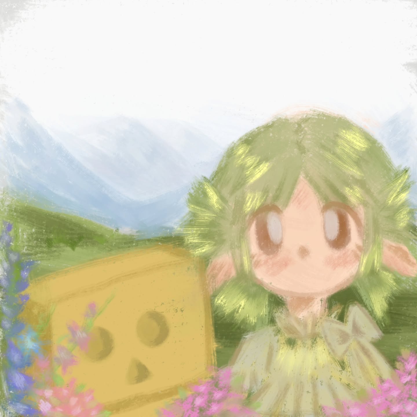 box, box_body, cardboard_box, danboo, dxnidally, highres, koiwai_yotsuba, yotsubato!