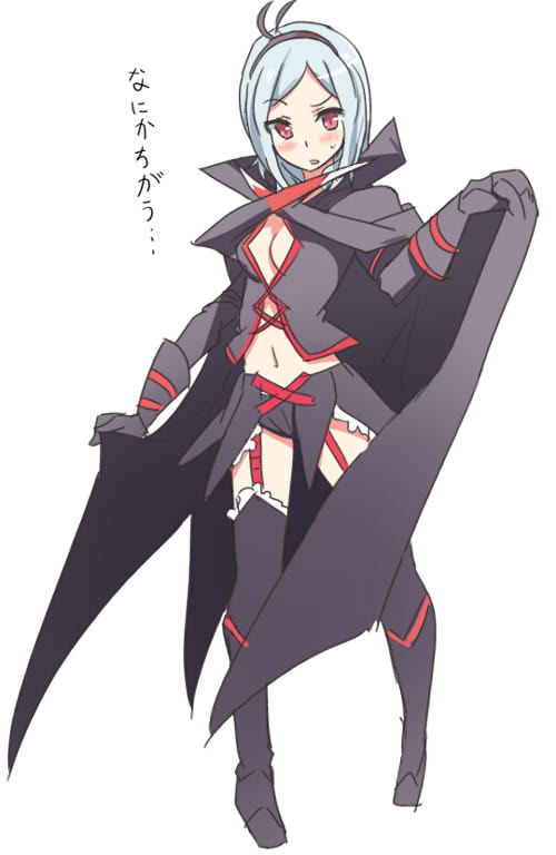 eas, fresh_precure!, gigginox_(armor), gloves, hairband, higashi_setsuna, hyakuen_raitaa, hyakutarou, monster_hunter, monster_hunter_3, precure, silver_hair, skirt, thigh-highs, thighhighs