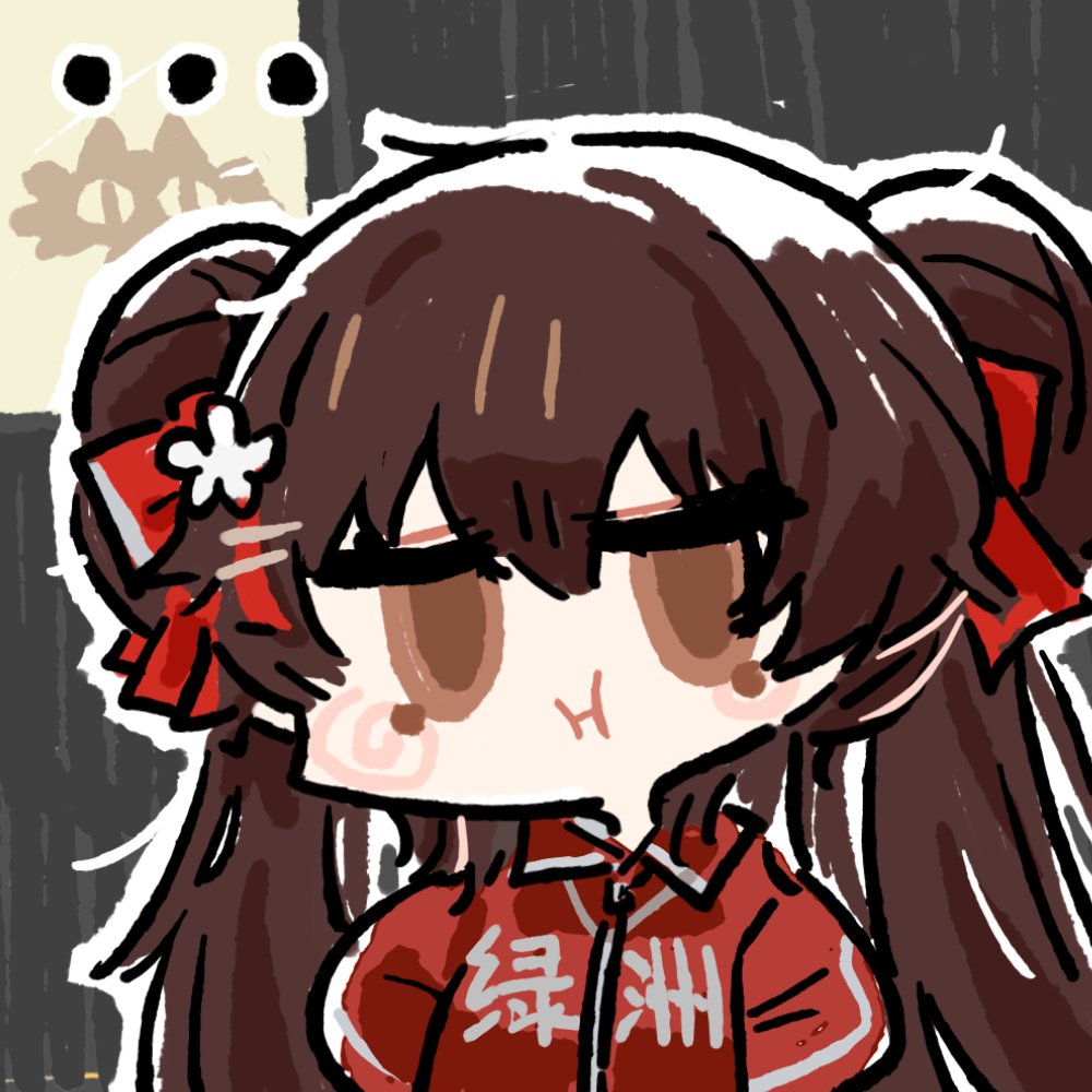 ..., 1girl, brown_eyes, brown_hair, chibi, chibi_only, chinese_commentary, cui_pi_zha_xia_qiu