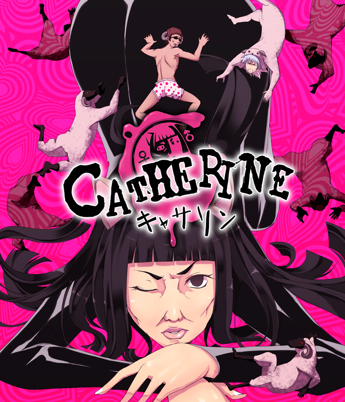 2boys, ass, catherine_(game), catherine_(gintama), catherine_cover_parody, gintama, hasegawa_taizo, hasegawa_taizou