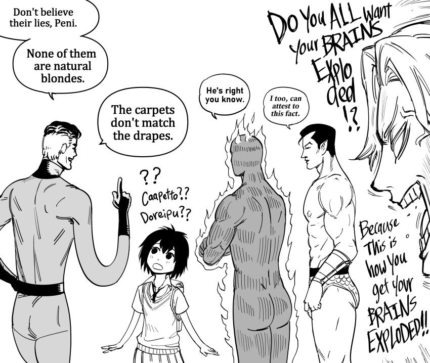 absurdres, anger_vein, angry, armlet, ass, backpack, bag, bb_(baalbuddy)