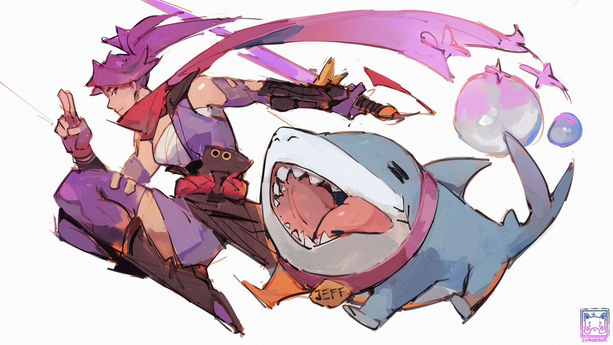 1girl, breasts, cyrosaur, elbow_gloves, gloves, holding, holding_sword, holding_weapon