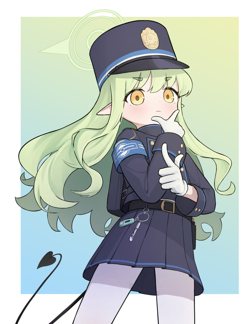 1girl, absurdres, armband, backpack, bag, belt, belt_buckle, black_hat