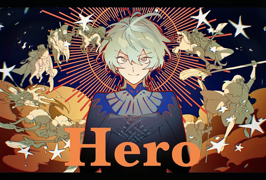 2boys, animal, areadbhar_(fire_emblem), armor, arms_up, black_armor, closed_mouth, commentary_request