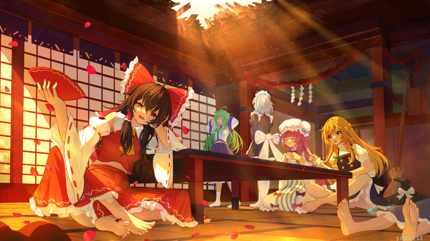absurdres, benzi_li, hakurei_reimu, highres, tagme, touhou