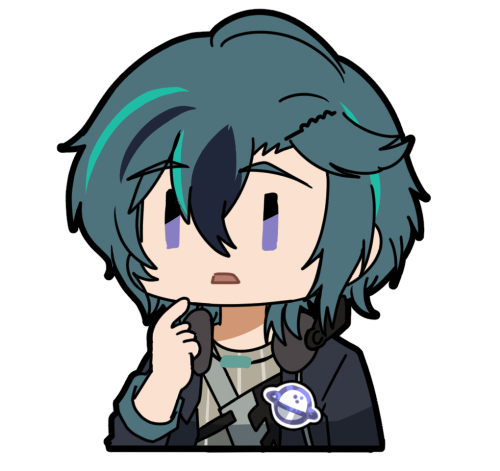 1boy, artist_request, black_hair, black_hat, black_jacket, blue_eyes, chibi, chibi_only