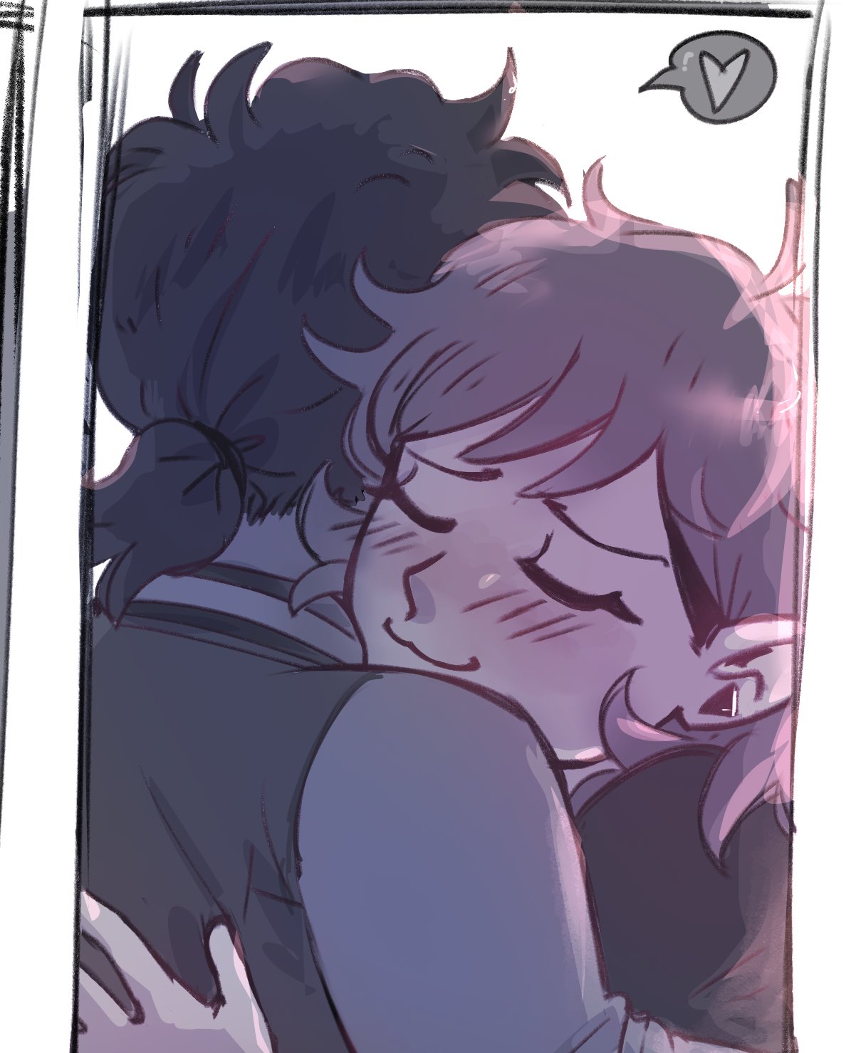 amity_blight, hug, lesbian, loving, lumity, luz_noceda, sapphic, the_owl_house